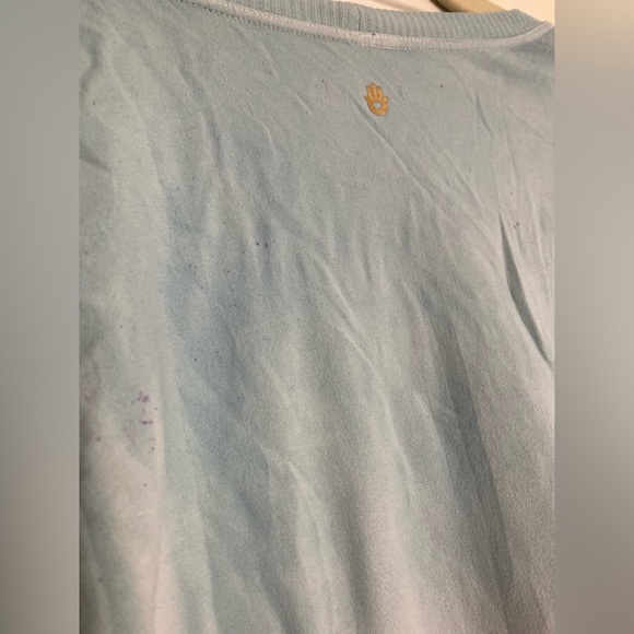 Spiritual Gangster long sleeve pullover, size medium/ large, tie dye purple - Picture 4 of 4